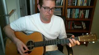 How to Play Elvis Costello Crimes of Paris on guitar (acoustic)