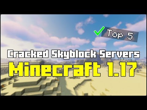 Minecraft TGK - Top 5 Best Cracked Minecraft 1.17.1 Skyblock Servers (2023)