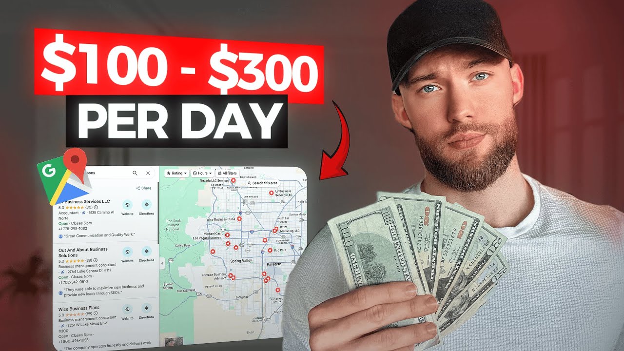 How I Make Money With Google Maps ($100-$300 per day)