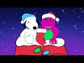 Barney Doll Wink HomeMade 106 A Peanuts Christmas Edition ️