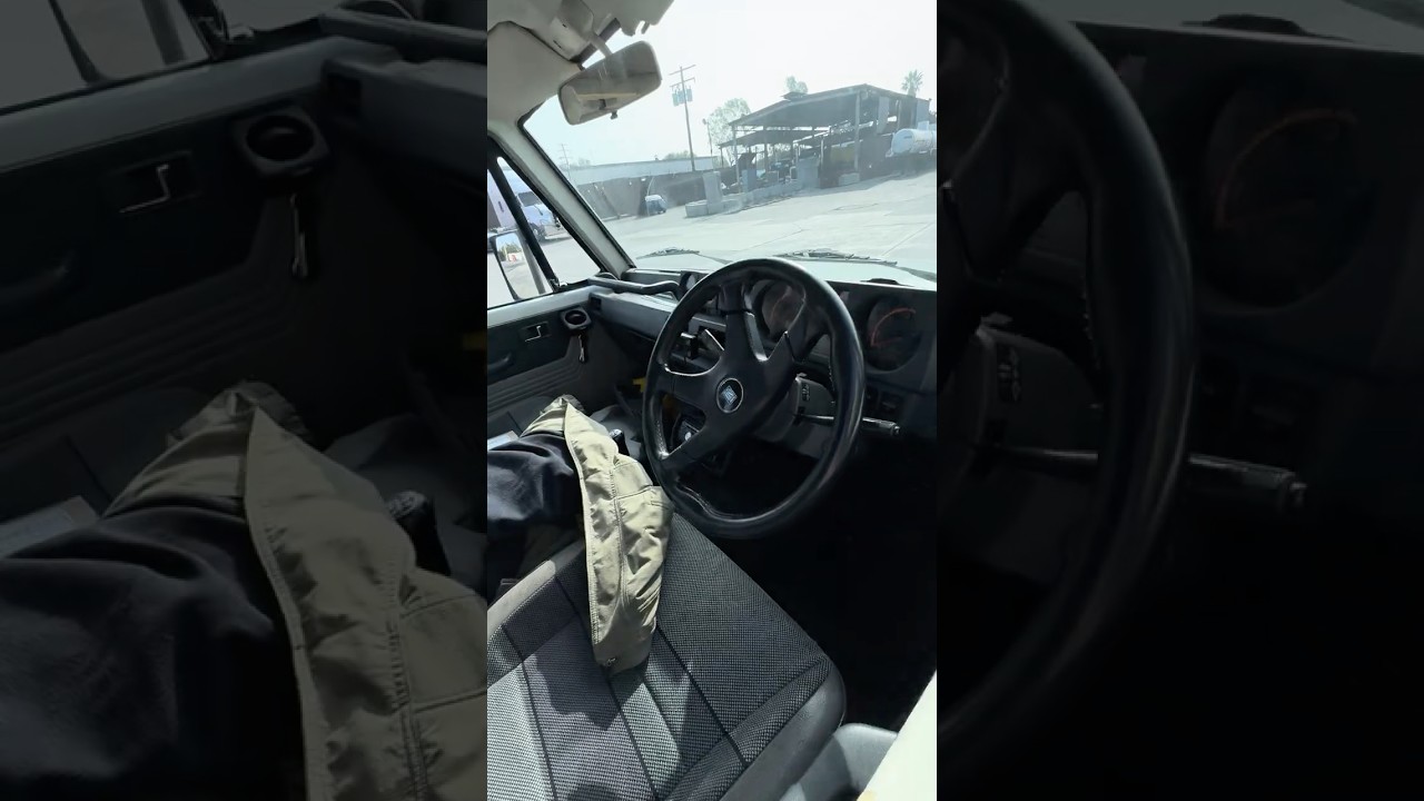 Gilbert’s 85 RHD Pajero my friend just brought this over he’s all into these things.