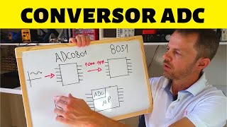 CONVERSOR ANALÓGICO DIGITAL (Aprenda COMO Funciona, SIMULAÇÃO de CONVERSOR)
