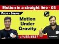 Motion In A Straight Line 3 Motion Under Gravity Class 11 CBSE JEE NEET PACE SERIES