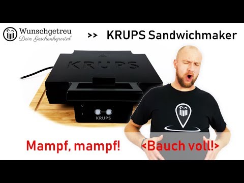 Krups FDK 451 Test ► Sandwichmaker vom Markenhersteller gecheckt! | Wunschgetreu