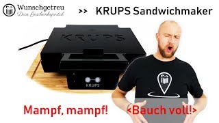 Krups FDK 451 Test ► Sandwichmaker vom Markenhersteller gecheckt! | Wunschgetreu