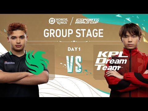 KPL Dream Team vs. Team Falcons - HoK x EWC - Day 1 - Group Stage
