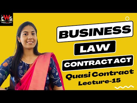 Business Law chapter 1 Lecture 3 Indian Contract Act 1872 CA Foundation B Com