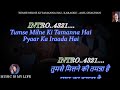 Tumse Milne Ki Tamanna Hai Karaoke With Scrolling Lyrics Eng हिंदी