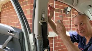 BL Mazda 3: R&R a front seatbelt. 2009 2010 2011 2012 2013 2nd gen remove replace restraint worn out