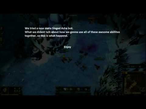 Fail Singed Ashe bot Lane  [HQ Quality]
