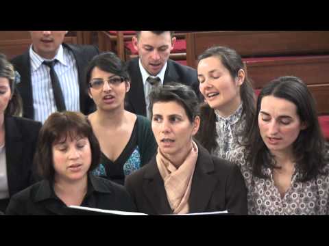 Corul bisericii AZS din Firenze, Italia - Mare si sfant este Domnul