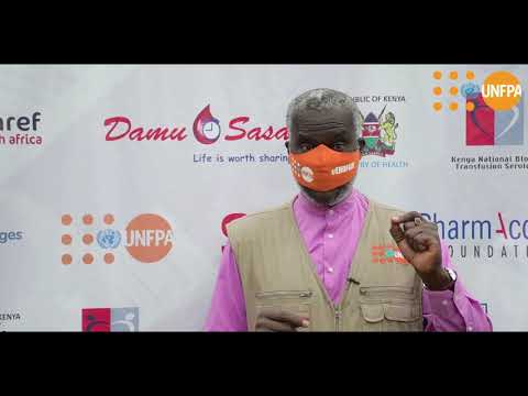 Dr Ademola Olajide - Unity Blood Drive