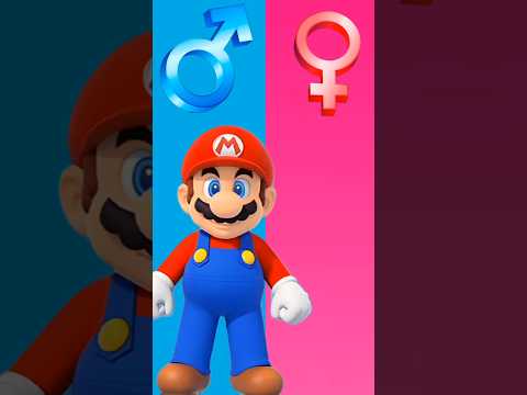 the super mario bros characters GenderSwap part 26 #trending #viral #supermario