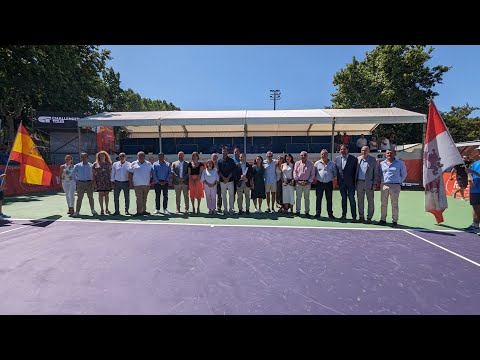 El XXXVII Open Castilla y León Villa de El Espinar de Tenis celebra su inauguración oficial