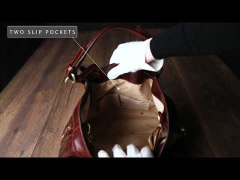 Full Grain Brown Leather Handbag - The Betrothed | Time Resistance Official Video