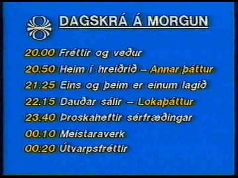 Dagskrárlok hjá RÚV