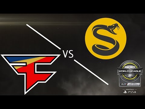 FaZe Clan vs Splyce - CWL Global Pro League Stage 2 Playoffs - Day 2