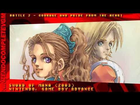 Sword of Mana (GBA) Ost - Battle 2: Courage and Pride from the Heart)