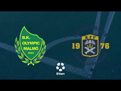 Höjdpunkter // BK Olympic - Ängelholms FF // Ettan Södra 2022