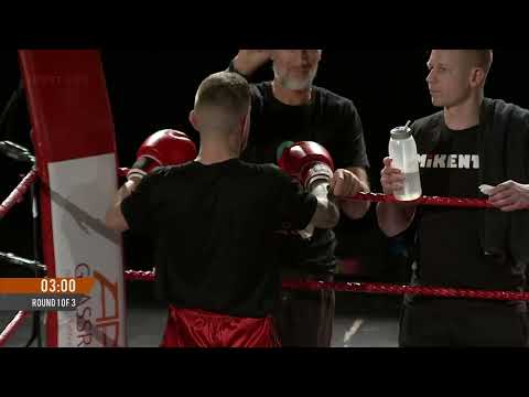 Oliver simonsen  DK  vs  Leo Eshagi  SE  -  Mikenta Fight Night 26. Februar 2022