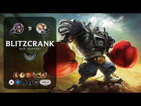 Blitzcrank Support vs Lux - KR Challenger Patch 13.5