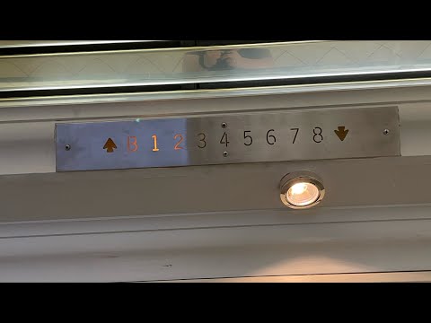 Amazing Vintage Otis Traction Modernized by Innovation @ courtyard center Building Canton Ohio