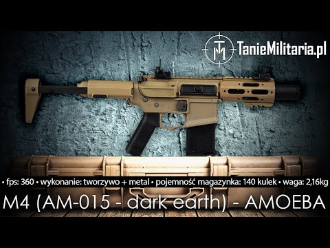 M4 (AM-015 - DARK EARTH) FIRMY AMOEBA - TANIEMILITARIA.PL