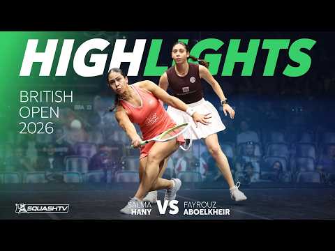 🇪🇬 Hany v Aboelkheir 🇪🇬 | British Open 2026 | ROUND 3 HIGHLIGHTS