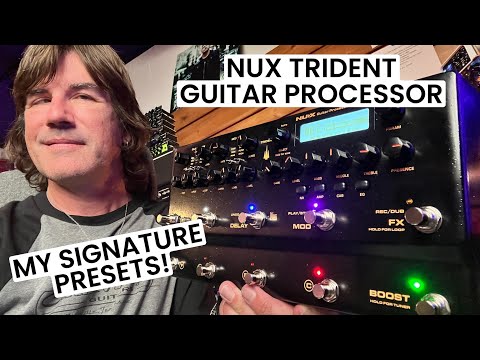 NuX Trident - Black & Orange image 4