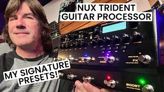 Video thumbnail for POWERFUL AFFORDABLE GUITAR PROCESSOR - NUX TRIDENT by Pete Thorn