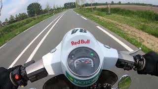 Download lagu Vespa PX 200 with KTM 250sx engine. testride mp3