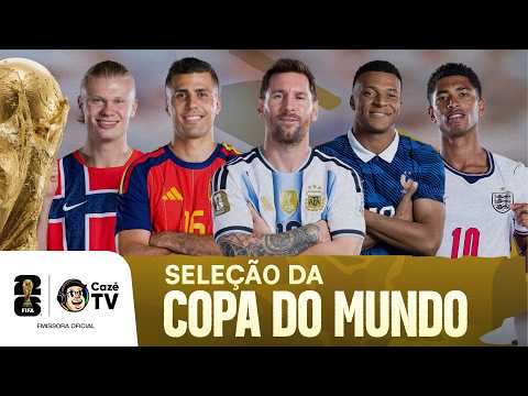 A SELEÇÃO DOS PROTAGONISTAS! VEJA A SELEÇÃO IDEAL DA COPA DO MUNDO FIFA™ 2026