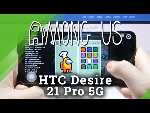 HTC Desire 21 Pro 5G - Among Us Game Review