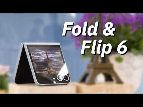 GALAXY Z FOLD 6 und FLIP 6 im Check: SAMSUNG Falt-Smartphones 2024