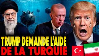 TRUMP DEMANDE L'AIDE DE LA TURQUIE, ERDOGAN REFUSE D'ATTAQUER L'IRAN. L'IRAN REFUSE LE CESEZ LE FEU