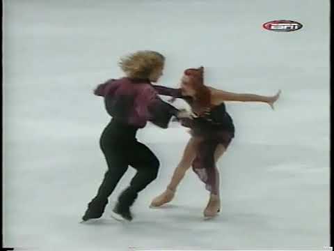 1999 European Championships (ESPN) - Free Dance - Marina Anissina & Gwendal Peizerat FRA