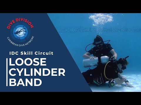 PADI IDC Skill Circuit: Securing a Loose Cylinder Band (Revised Instructor Development Course)