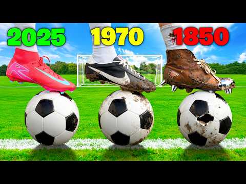 Scoring with Every Football Boot in History