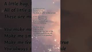 A little love #lyrics #fionafung #alittlelove #starlins