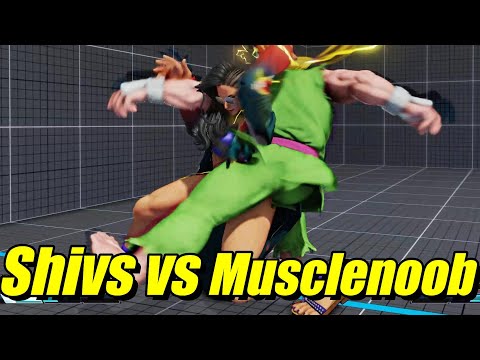 Street Fighter V: Shivs (Laura) VS Musclenoob (Ken)