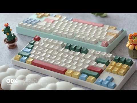 보글보글 무접점 윤활 빌드 하기 ( 앱코 KN35BT TKL 8K Rapid Trigger 발로란트 앱무무 키보드 )