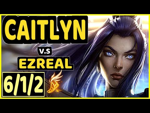 ZVEN (CAITLYN) vs EZREAL - 6/1/2 KDA BOTTOM ADC CHALLENGER GAMEPLAY - NA