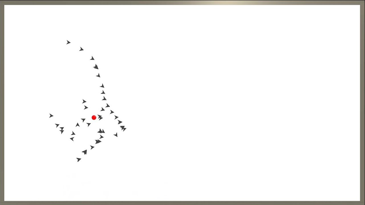 Simple Boids Algorithm in Unity3D!