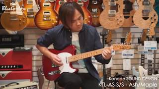 Video thumbnail for Blue Guitars - Kanade SOUND DESIGN / KTL-AS S/S Ash/Maple by Blue Guitars