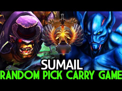 SUMAIL Alchemist & Night Stalker Random Pick Carry The Game Dota 2