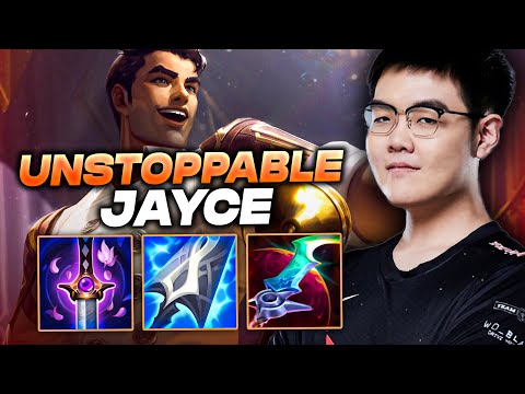 JDG 369 100 % WINRATE JAYCE TOP DOMINATING EUW