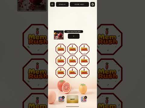 MemRush: Brain Memory Game