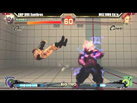 SSF4 AE2012  EMP DUX Santhrax vs MCZ DMG CD Jr. - Big Two #47 Tournament