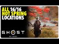 All 16 Hot Spring Locations Ghost Of Yotei