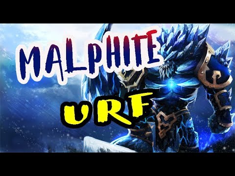 Malphite URF 2017 Snow Map, Merry christmas, League Of Legends